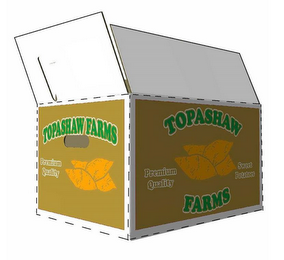 TOPASHAW FARMS PREMIUM QUALITY SWEET POTATOES logo