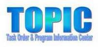 TOPIC TASK ORDER & PROGRAM INFORMATION CENTER logo