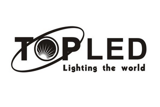 TOPLED LIGHTING THE WORLD logo