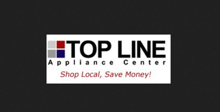 TOPLINE APPLIANCE CENTER SHOP LOCAL, SAVE MONEY! logo