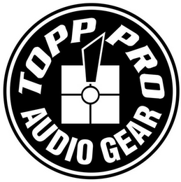 TOPP PRO AUDIO GEAR logo
