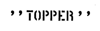 "TOPPER" logo