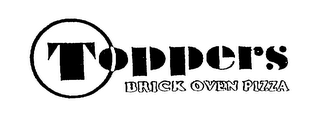 TOPPERS BRICK OVEN PIZZA logo