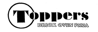 TOPPERS BRICK OVEN PIZZA logo
