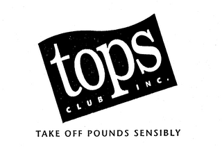 TOPS CLUB INC. TAKE OFF POUNDS SENSIBLY logo