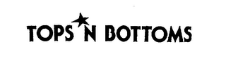 TOPS N BOTTOMS logo