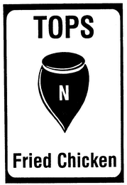 TOPS N FRIED CHICKEN logo