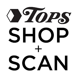 TOPS SHOP + SCAN logo