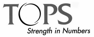 TOPS STRENGTH IN NUMBERS logo