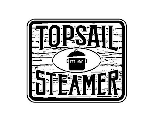 TOPSAIL STEAMER EST. 2016 logo