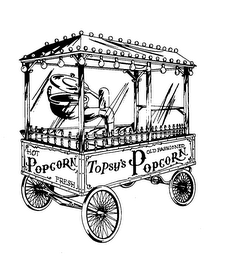 TOPSY'S OLD FASHIONED POPCORNPOPCORN FRESH logo
