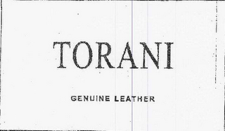TORANI GENUINE LEATHER logo