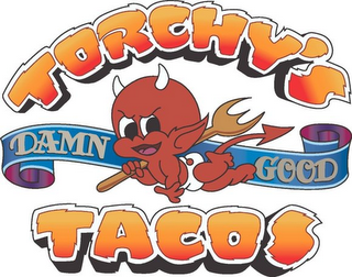 TORCHY'S TACOS DAMN GOOD logo