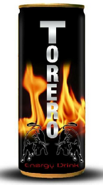 TORERO ENERGY DRINK logo