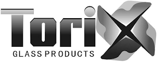 TORI GLASS PRODUCTS X logo