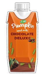TORI PUMPKIN SEED MILK CHOCOLATE DELUXE logo