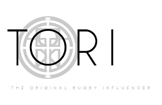 TORI THE ORIGINAL RUGBY INFLUENCER logo