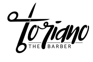 TORIANO THE BARBER logo
