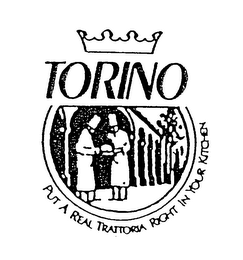 TORINO PUT A REAL TRATTORIA RIGHT IN YOUR KITCHEN logo