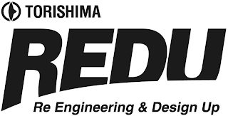 TORISHIMA REDU RE ENGINEERING & DESIGN UP logo
