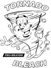TORNADO PRO-BRANDS BLEACH logo