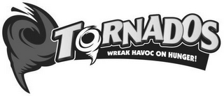 TORNADOS WREAK HAVOC ON HUNGER! logo