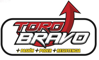 TORO BRAVO + PASIÓN + PODER + RESISTENCIA logo