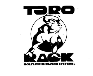 TORO RACK BOLTLESS SHELVING SYSTEMS logo