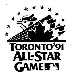 TORONTO '91 ALL-STAR GAME logo