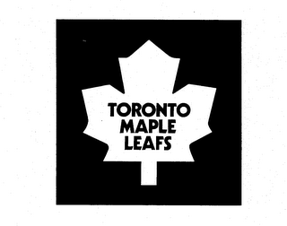 TORONTO MAPLE LEAFS logo