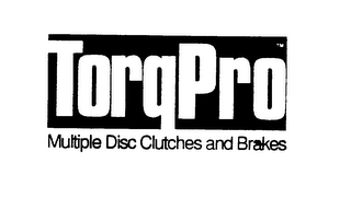 TORQPRO MULTIPLE DISC CLUTCHES AND BRAKES logo