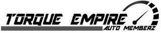 TORQUE EMPIRE AUTO MEMBERZ logo