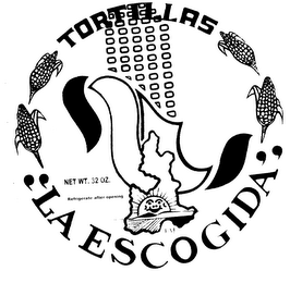 TORTILAS : LA ESCOGIDAS: logo