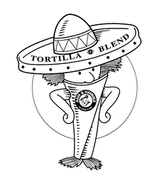 TORTILLA BLEND ARM & HAMMER THE STANDARD OF PURITY logo