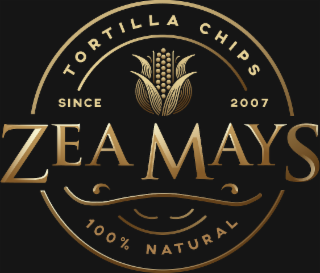 TORTILLA CHIPS SINCE 2007 ZEA MAYS 100% NATURAL