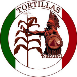 TORTILLAS NAHUATL logo