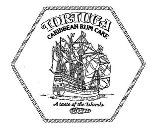 TORTUGA CARIBBEAN RUM CAKE A TASTE OF THE ISLANDS logo