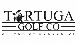 TORTUGA GOLF CO DRIVEN BY OBSESSION logo