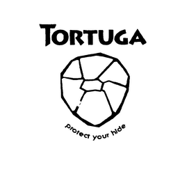 TORTUGA PROTECT YOUR HIDE logo