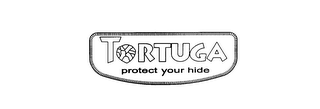 TORTUGA PROTECT YOUR HIDE logo