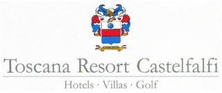 TOSCANA RESORT CASTELFALFI CASTELFALFI HOTELS VILLAS GOLF logo