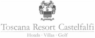 TOSCANA RESORT CASTELFALFI HOTELS ·  VILLAS · GOLF logo