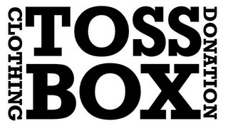 TOSS BOX CLOTHING DONATION logo