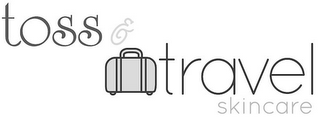 TOSS & TRAVEL SKINCARE logo