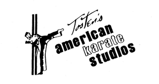 TOSTEN'S AMERICAN KARATE STUDIOS logo