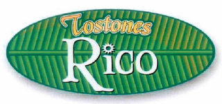 TOSTONES RICO logo