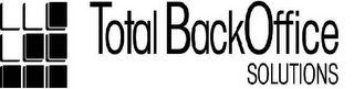 TOTAL BACKOFFICE SOLUTIONS logo