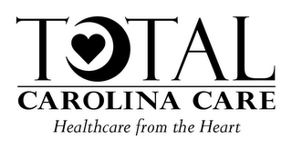 TOTAL CAROLINA CARE HEALTHCARE FROM THE HEART logo