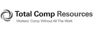 TOTAL COMP RESOURCES WORKERS' COMP WITHOUT ALL THE WORK logo