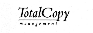 TOTAL COPY MANAGEMENT logo